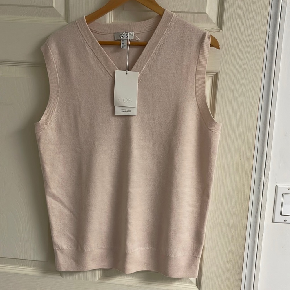 COS sleeveless sweater